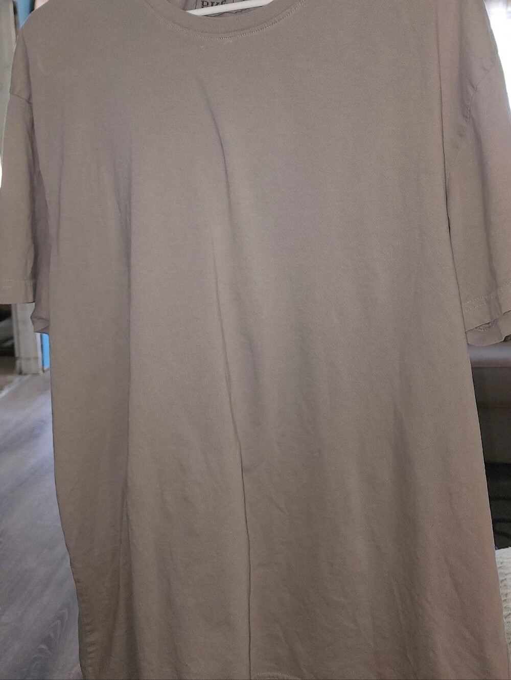 BKE Men's Crew Neck T-Shirt Gray Sz 2X